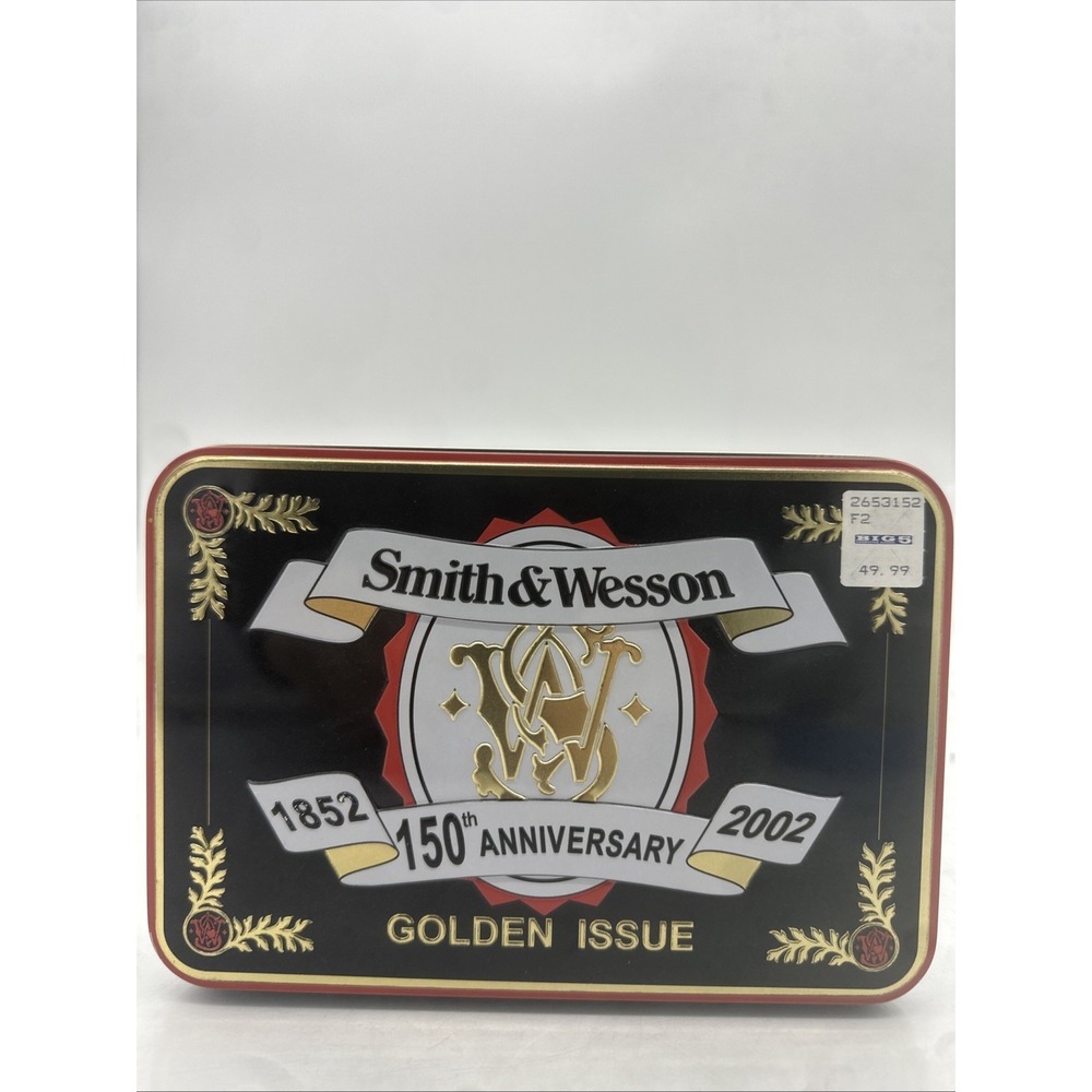 Smith & Wesson 150th Anniversary Golden Issue Knife in Case New SEALED
